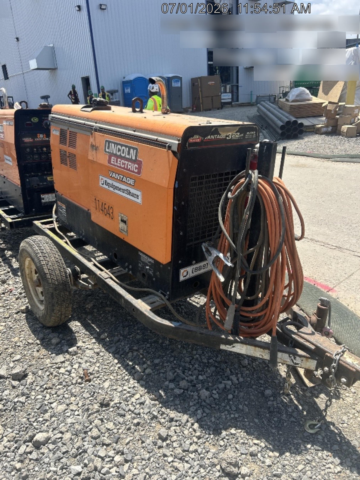 2020 Lincoln Electric Vantage 322 Ready-Pak 3