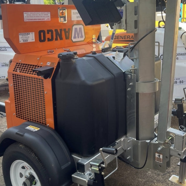 2024 Wanco WLTT-4MM4K Diesel, Deep Sea Controller, Shore Power Plug, Auto Start, (4) 350W LED Floodlights, 4kW Generator, 60 Gal Fuel Tank, 2" Ball, T3