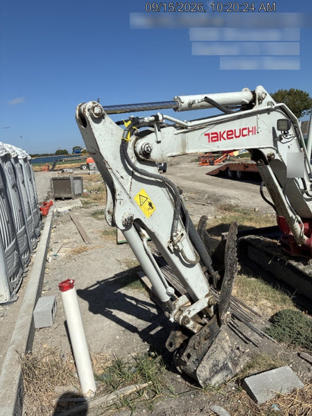 2020 Takeuchi TB235-2R Canopy, Rubber Tracks, Manual TAG QC