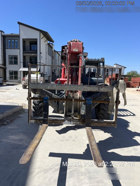 2019 Manitou MTA10055 MTA10055 - 120 HP T4, Canopy, Worklights/Strobe, Beacon, 66" Carriage, 60" Forks, Solid Tires, Lift Hook, Aux Hydraulics
