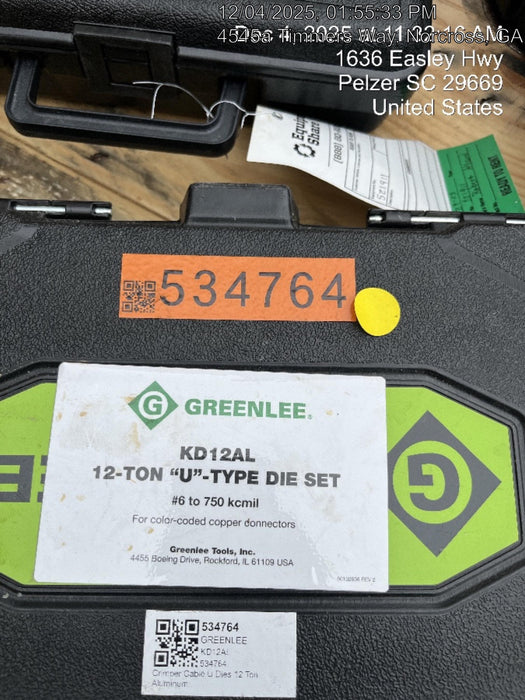 2025 GREENLEE KD12AL