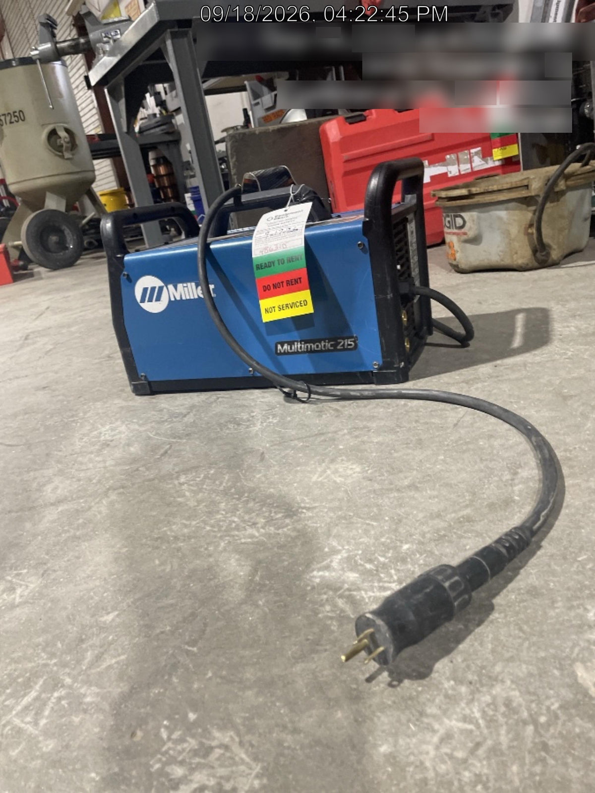 2025 MILLER ELECTRIC Multimatic 215