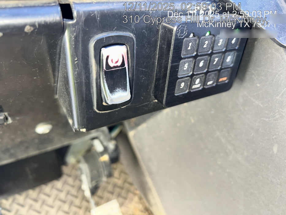 2019 Genie GTH-1056 Canopy, Solid RT Tires, LED Work Lights, Beacon 60" QA Carriage, 60" Forks