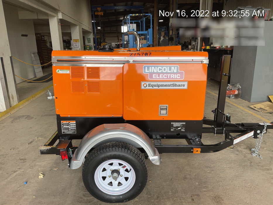 2022 Lincoln Electric LE400 Kubota V1505, Trlr, Cable Rack, Light Kit, ES Decals, T3