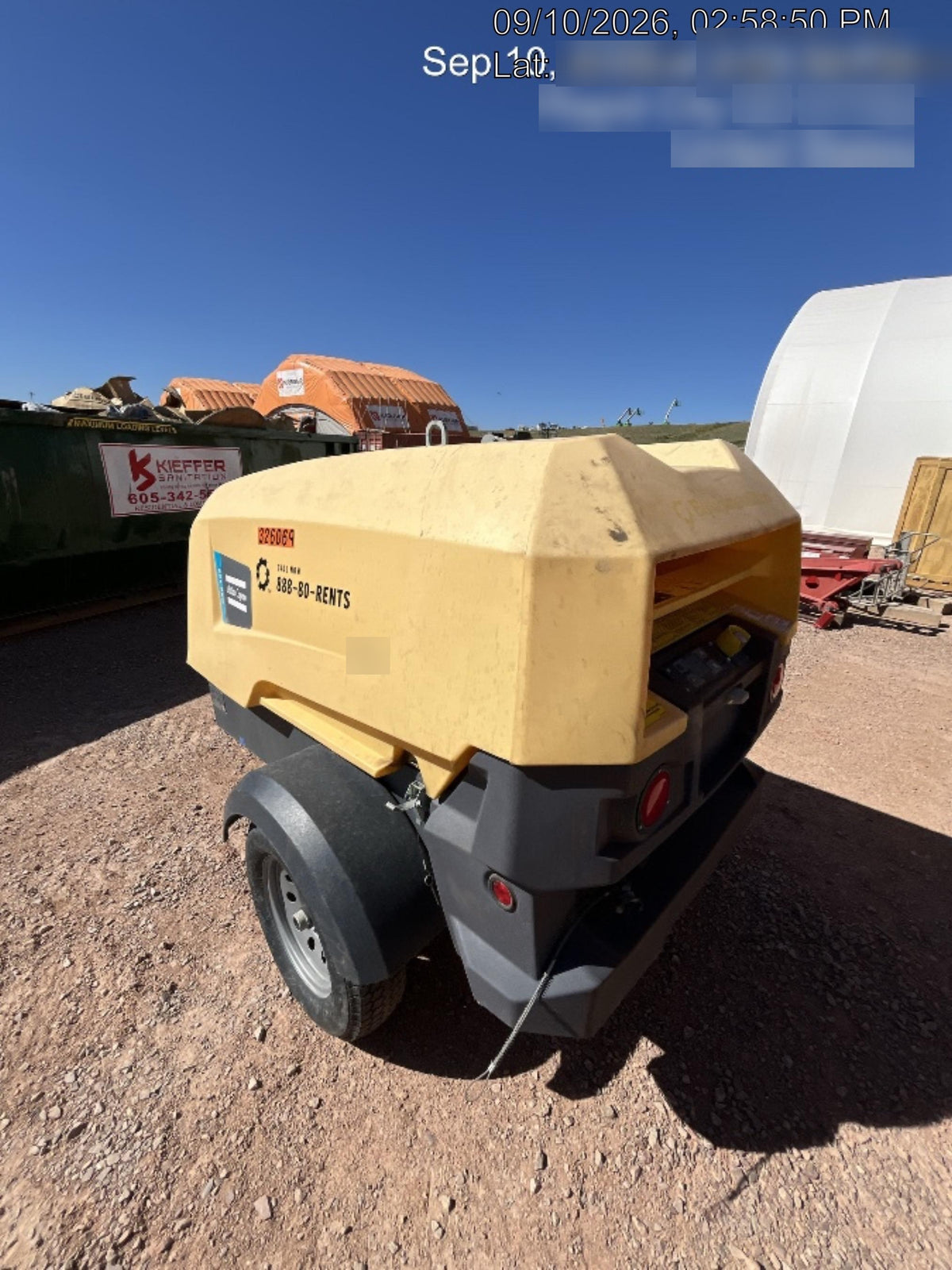 2023 ATLAS COPCO XAS188 CWK