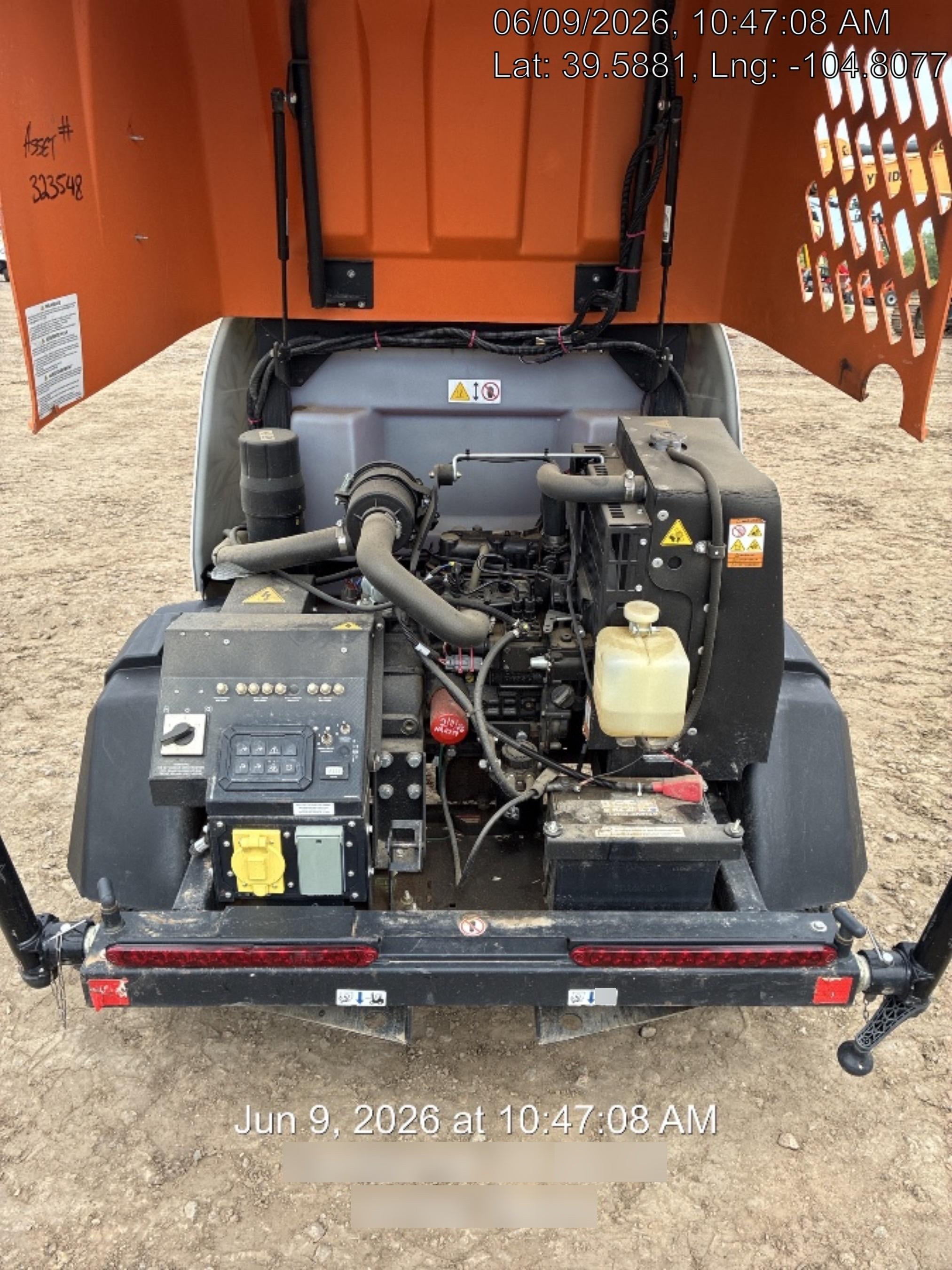 2023 Generac MLT2 Diesel, Flex Switch 120V Input, Powerzone Controller, (4) 320W LED Lights, 4kW Generator, 39.9 Gal Fuel Tank, 2" Ball, T3