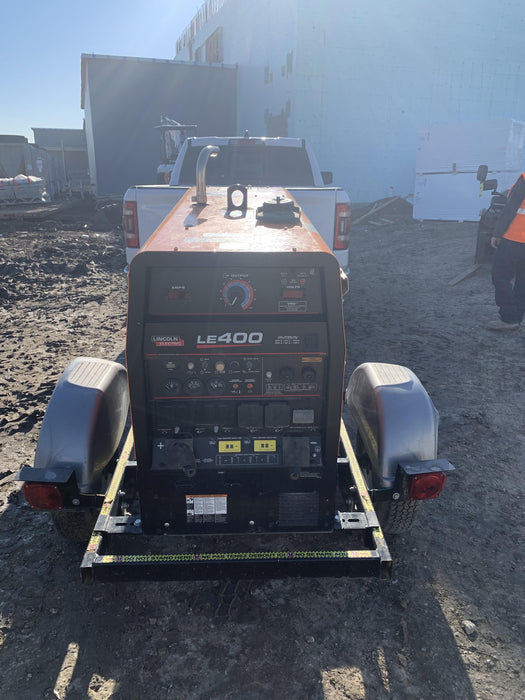 2022 Lincoln Electric LE400 Kubota V1505, Trlr, Cable Rack, Light Kit, ES Decals, T3