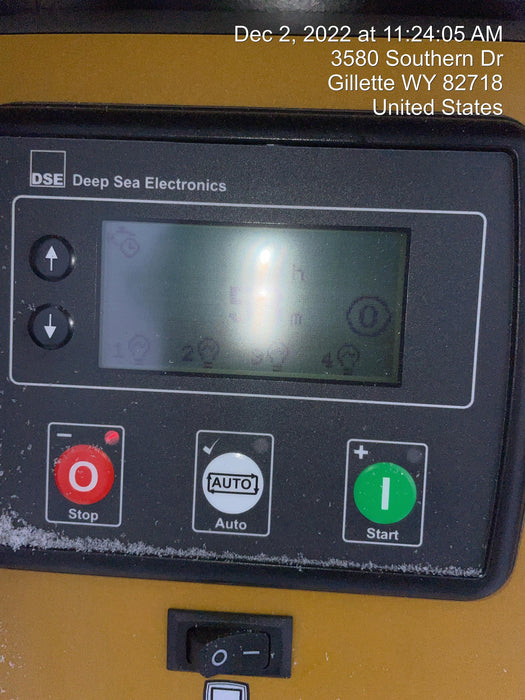 2022 Allmand NLV3GR (4) LED Light Fixture 350W, 23' Vertical Mast, 3kW Prime, Towable, ES Decals, T3