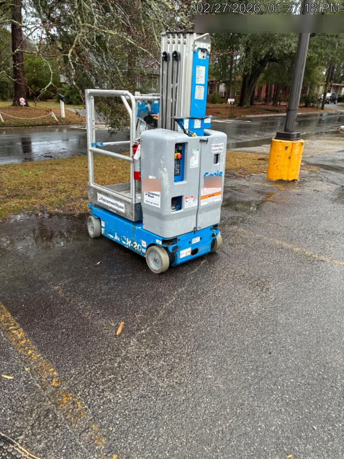 2019 GENIE GR-20