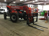 2019 Manitou MTA10055 Canopy, 120 HP, Solid Tires, Work Lights, Lift Hook, Auxiliary Hydraulics 66" Carriage and 60" Forks