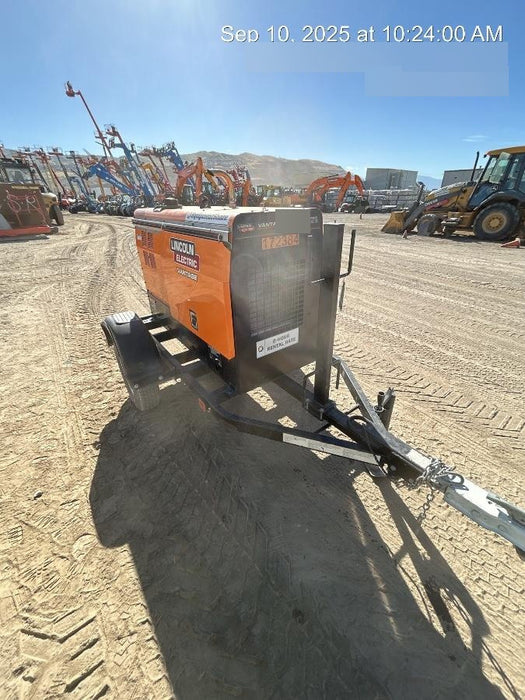 2021 Lincoln Electric Vantage 322 Vantage 322 Ready Pak 3 w/ Decals, ORANGE (includes trailer, cable rack, fender light kit) NO Telematics