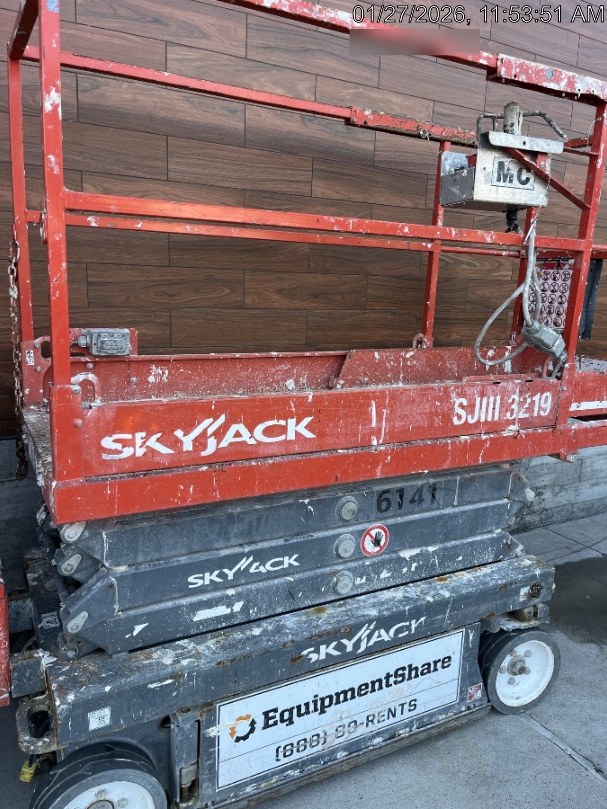 2017 Skyjack SJIII-3219 Skyjack SJ3219, Trojan Battery Set, Extended Warranty 5yr/5k hr