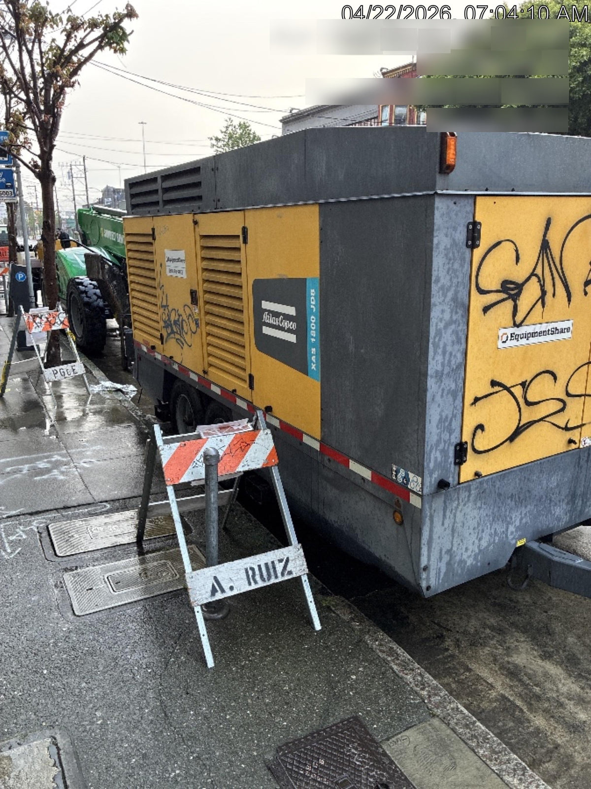 2020 ATLAS COPCO XAS 1800