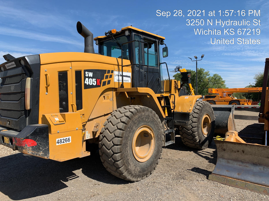 2018 Sany SW405K RETAIL-Standard - Paladin Quick Couplers, Paladin QC 4 yard Buckets