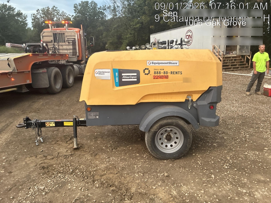 2022 ATLAS COPCO XAS188 CWK