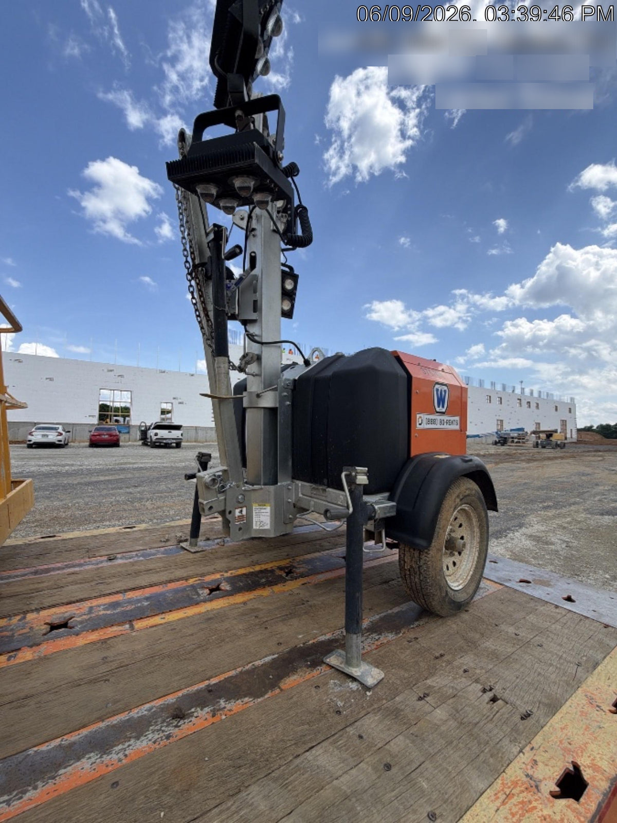 2023 Wanco WLTT-4MM4K Diesel, Deep Sea Controller, Shore Power Plug, Auto Start, (4) 350W LED Floodlights, 4kW Generator, 60 Gal Fuel Tank, 2" Ball, T3