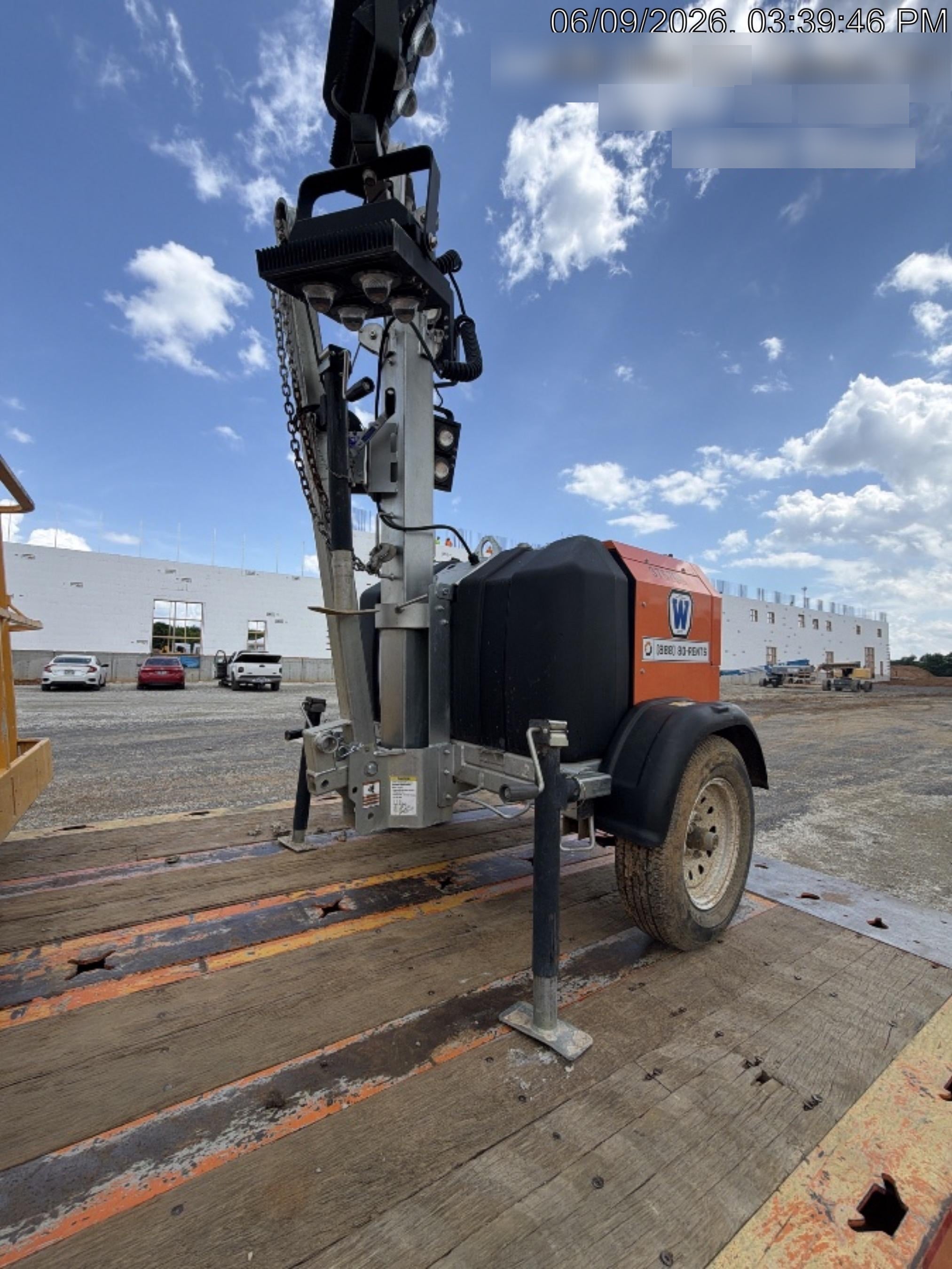2023 Wanco WLTT-4MM4K Diesel, Deep Sea Controller, Shore Power Plug, Auto Start, (4) 350W LED Floodlights, 4kW Generator, 60 Gal Fuel Tank, 2" Ball, T3