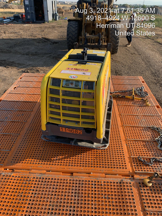 2020 Wacker Neuson DPU90r Vibration plate