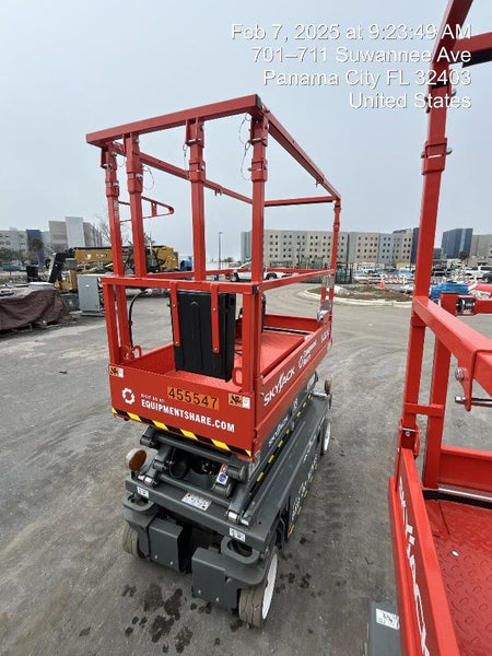 2024 Skyjack SJ3219 Electric Drive, Sld NM Tires, DBcns, RFRails, Power to Platform, T3 + Access Control