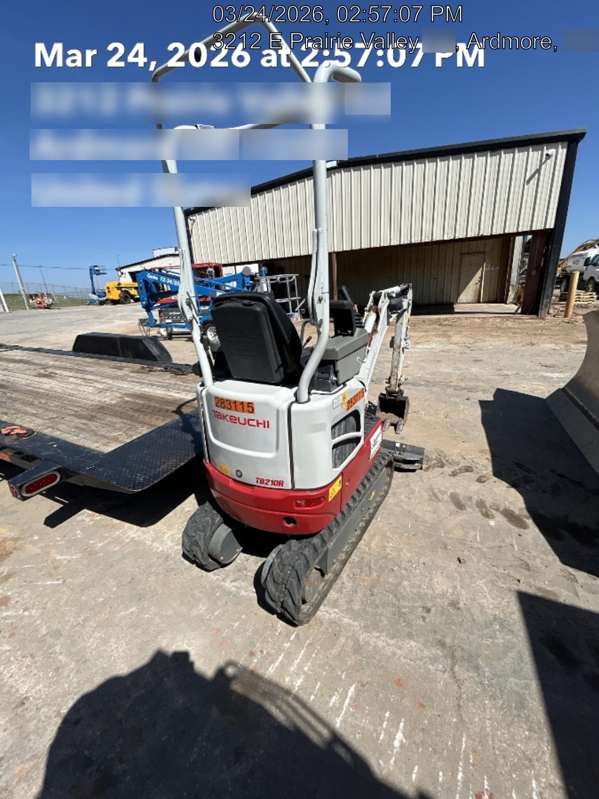 2022 TAKEUCHI TB210R