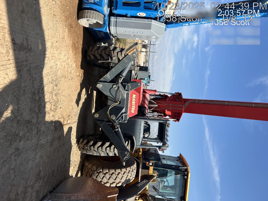 2018 Manitou MTA10055 Manitou MTA10055 - Canopy, Worklights, Beacon, 66" Carriage, 60" Forks, Solid Tires, Aux Hydraulics