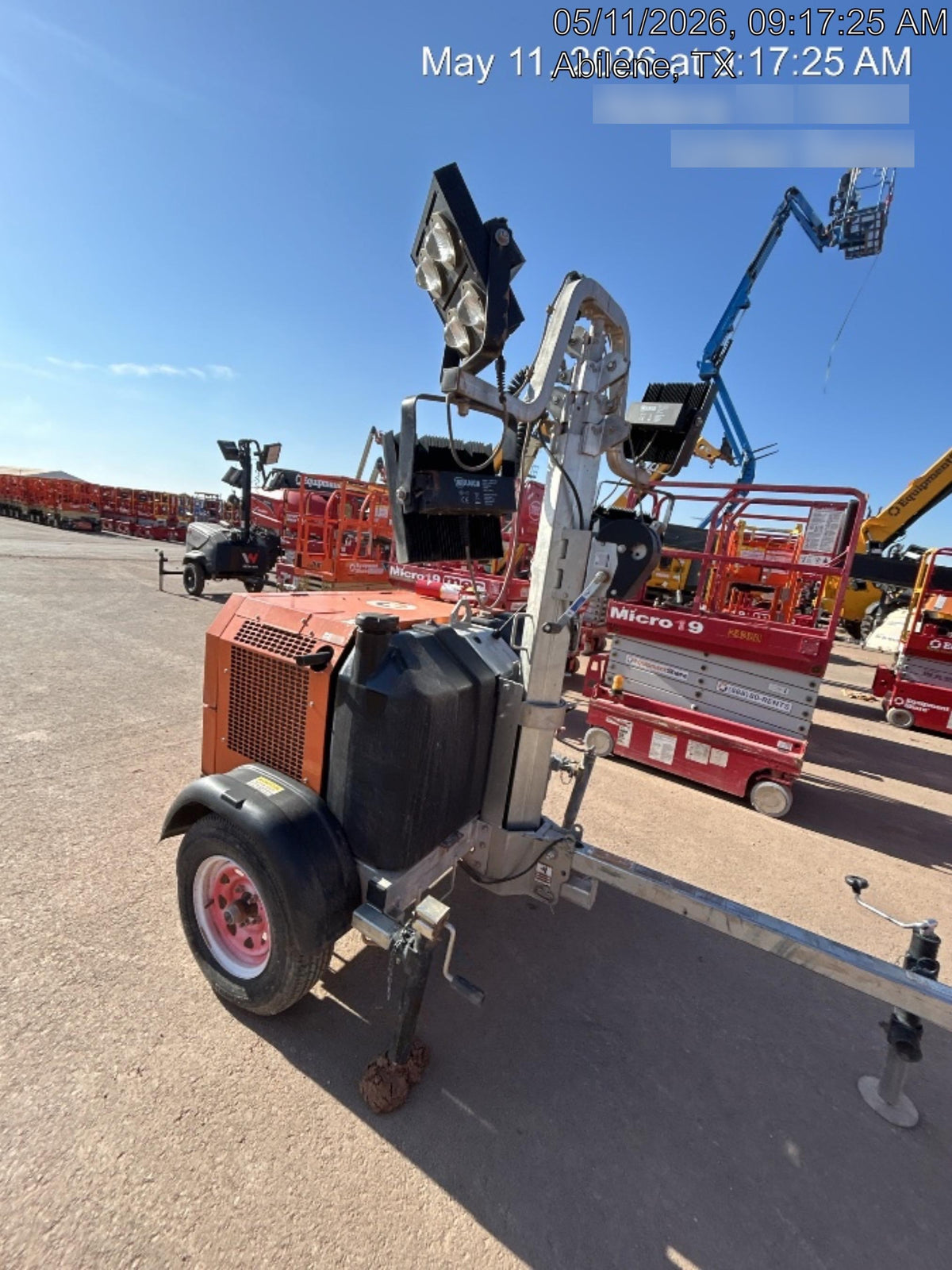 2024 Wanco WLTT-4MM4K Diesel, Deep Sea Controller, Shore Power Plug, Auto Start, (4) 350W LED Floodlights, 4kW Generator, 60 Gal Fuel Tank, 2" Ball, T3