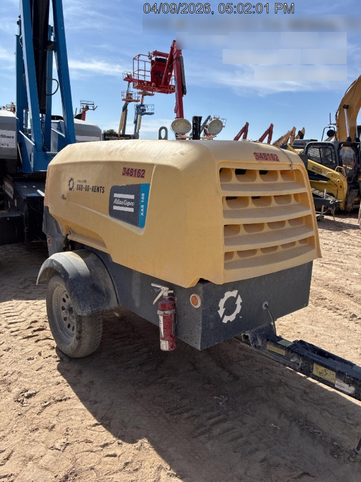 2023 ATLAS COPCO XAS188 CWK