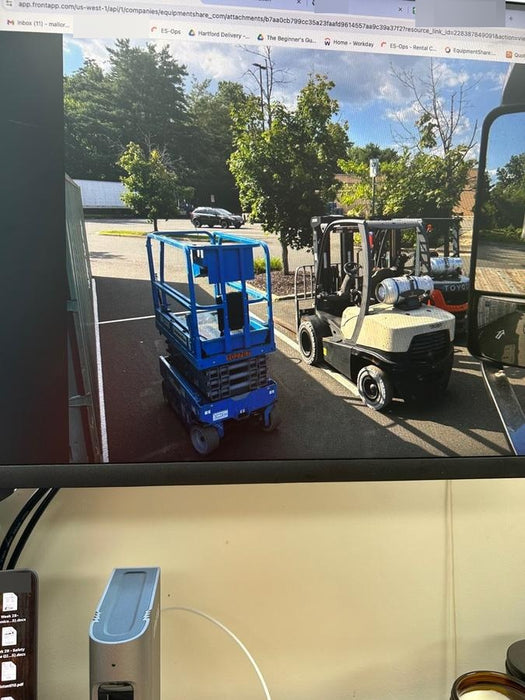 2020 Genie GS-1930 Fixed rails with chain entry gate - Pre A92.20