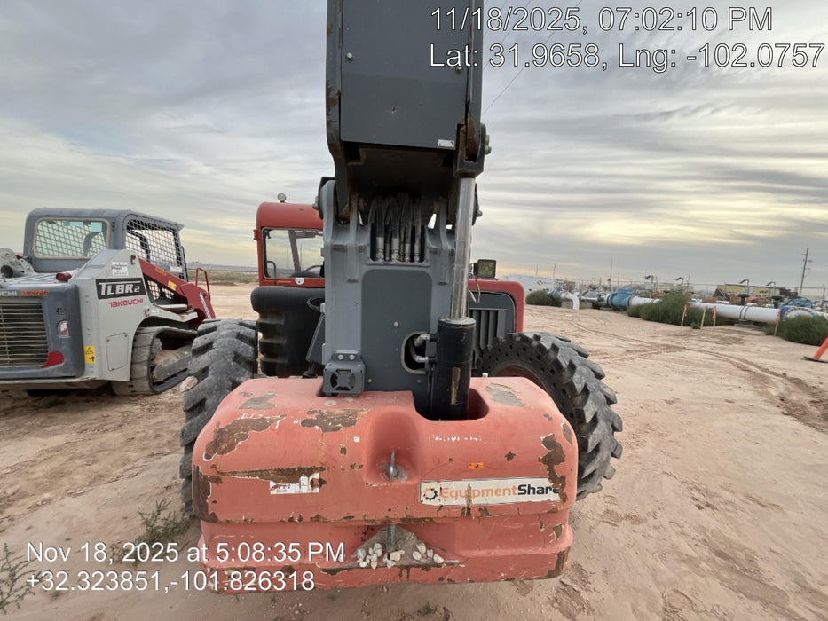 2018 Skyjack SJ1056 TH Skyjack 1056 TH Telehandler w/Open ROPS, Work Lights/Beacon, Solid Tires, 60" Carriage and Forks