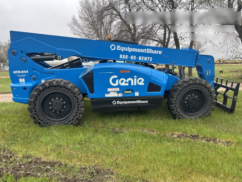 2024 Genie GTH-844 74Hp Dsl, Cab/Heat/Air, Sld Tires, LED WL, Bcn, L Hook, T3 + Access Control