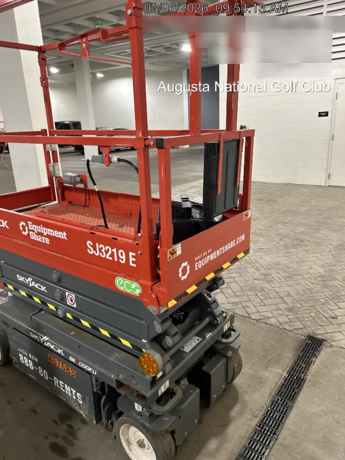 2024 Skyjack SJ3219 Electric Drive, Sld NM Tires, DBcns, RFRails, Power to Platform, T3 + Access Control