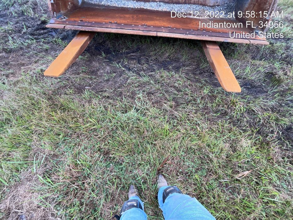 2014 WERK-BRAU 96" Loader Fork Carriage - Werk-Brau