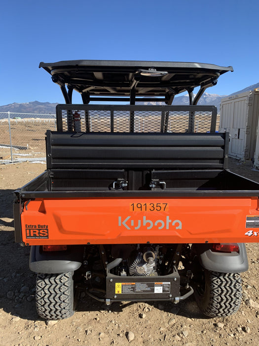 2021 Kubota RTV-X1140W-H Plastic Canopy, Windshield Acrylic Clear, LED Strobe Light, Wire Harness Kit, Back up Alarm