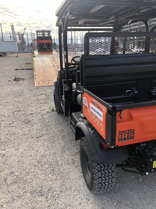 2022 Kubota RTV-X1140W-H Plastic Canopy, Windshield Acrylic Clear, LED Strobe Light, Wire Harness Kit, Back up Alarm