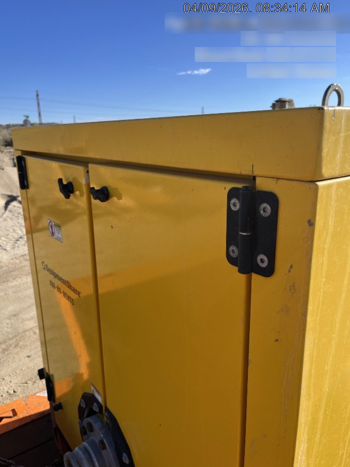 2021 ATLAS COPCO PAS 100 HF CS Enclosed