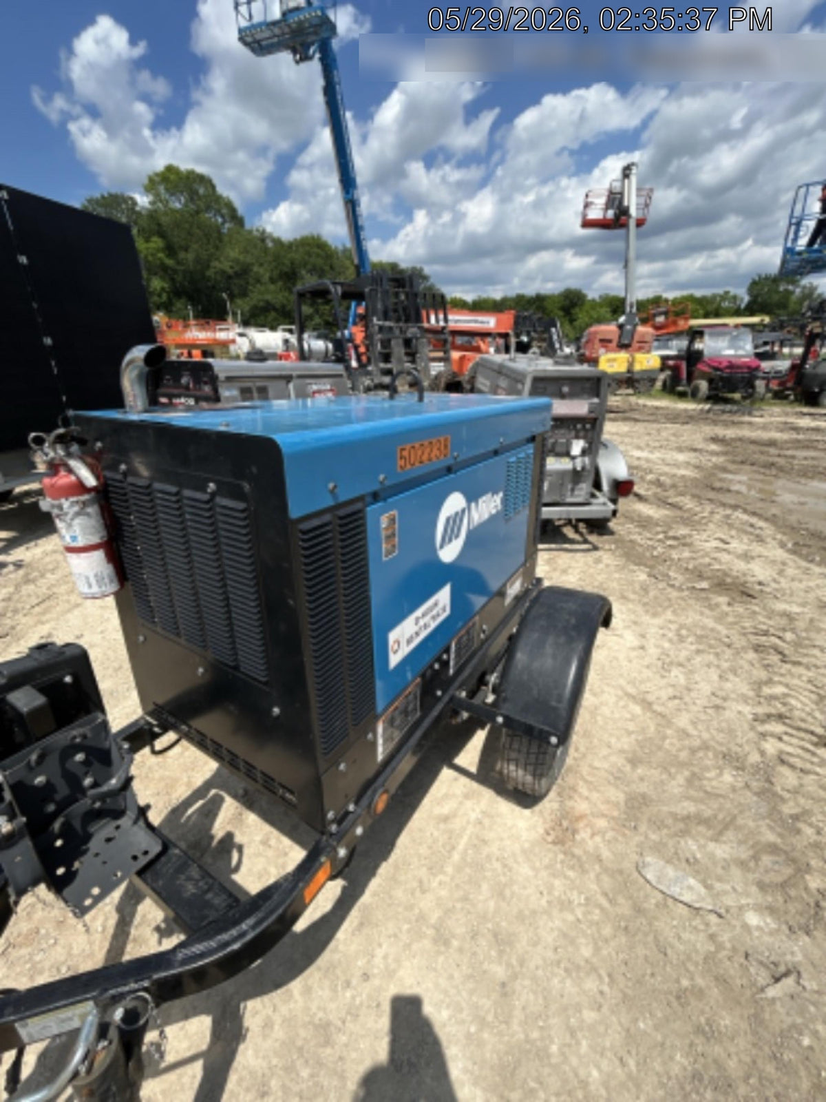 2025 MILLER ELECTRIC BIG BLUE 400