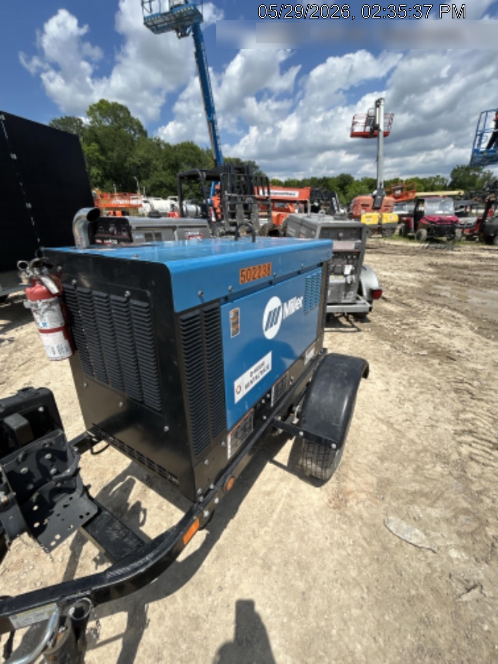 2025 MILLER ELECTRIC BIG BLUE 400