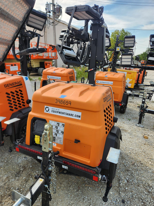 2024 Generac MLT2 Diesel, Flex Switch 120V Input, Powerzone Controller, 
(4) 320W LED Lights, 4kW Generator, 39.9 Gal Fuel Tank, 2" Ball, T3