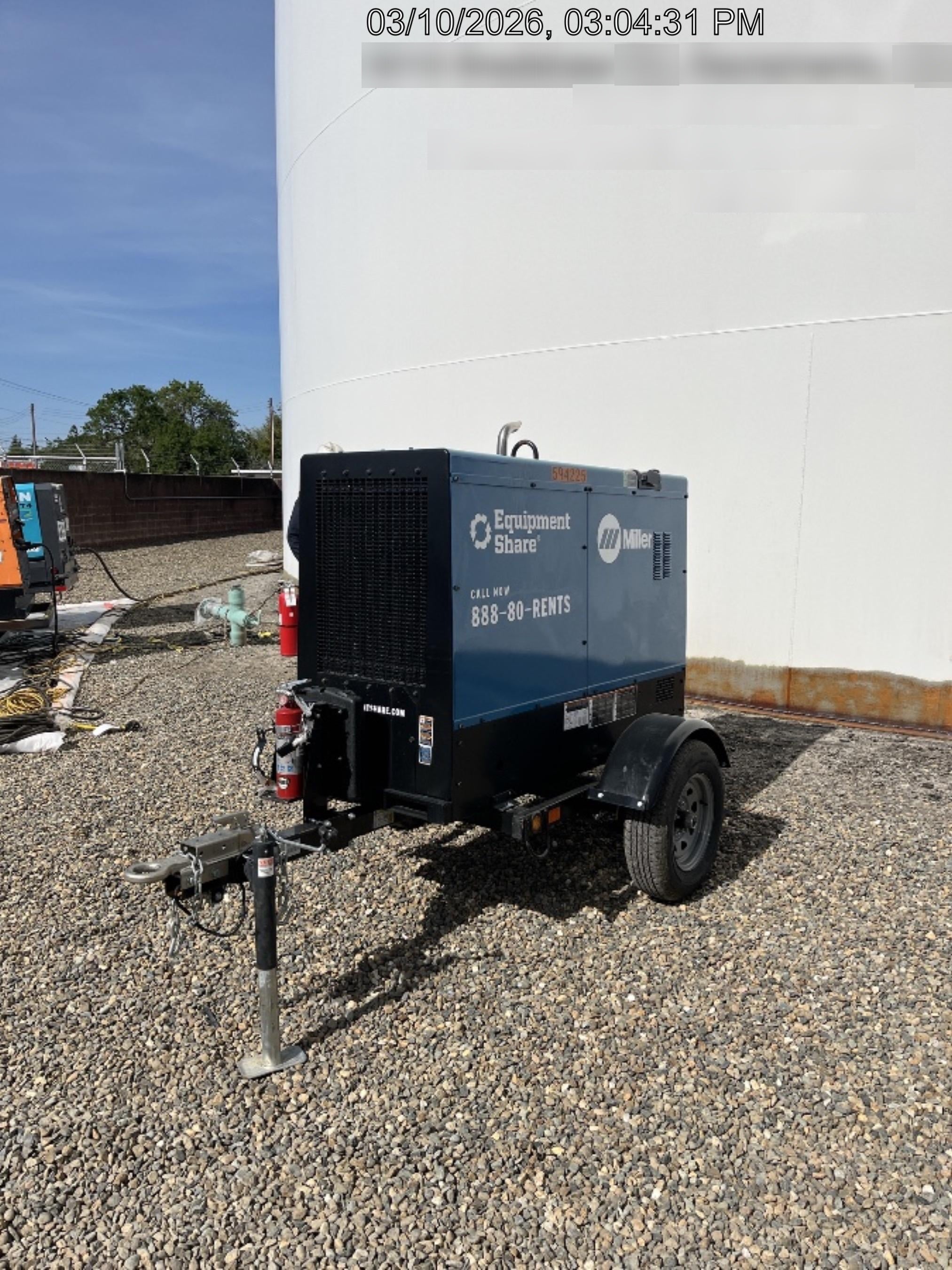 2025 MILLER ELECTRIC BIG BLUE 500