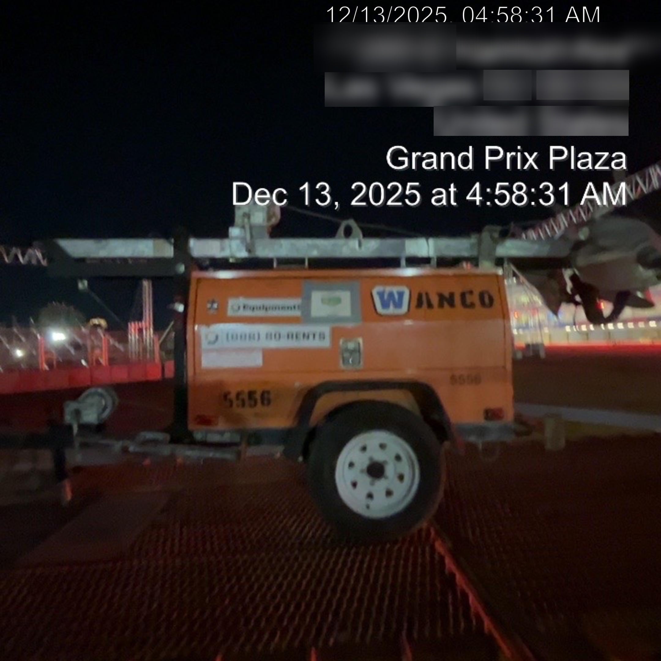 Wanco WLT-4M WANCO WLT-4M 6 kW Towable Light Generator