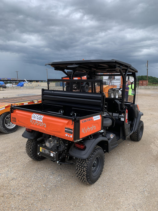 2021 Kubota RTV-X1140W-H Plastic Canopy, Windshield Acrylic Clear, LED Strobe Light, Wire Harness Kit, Back up Alarm