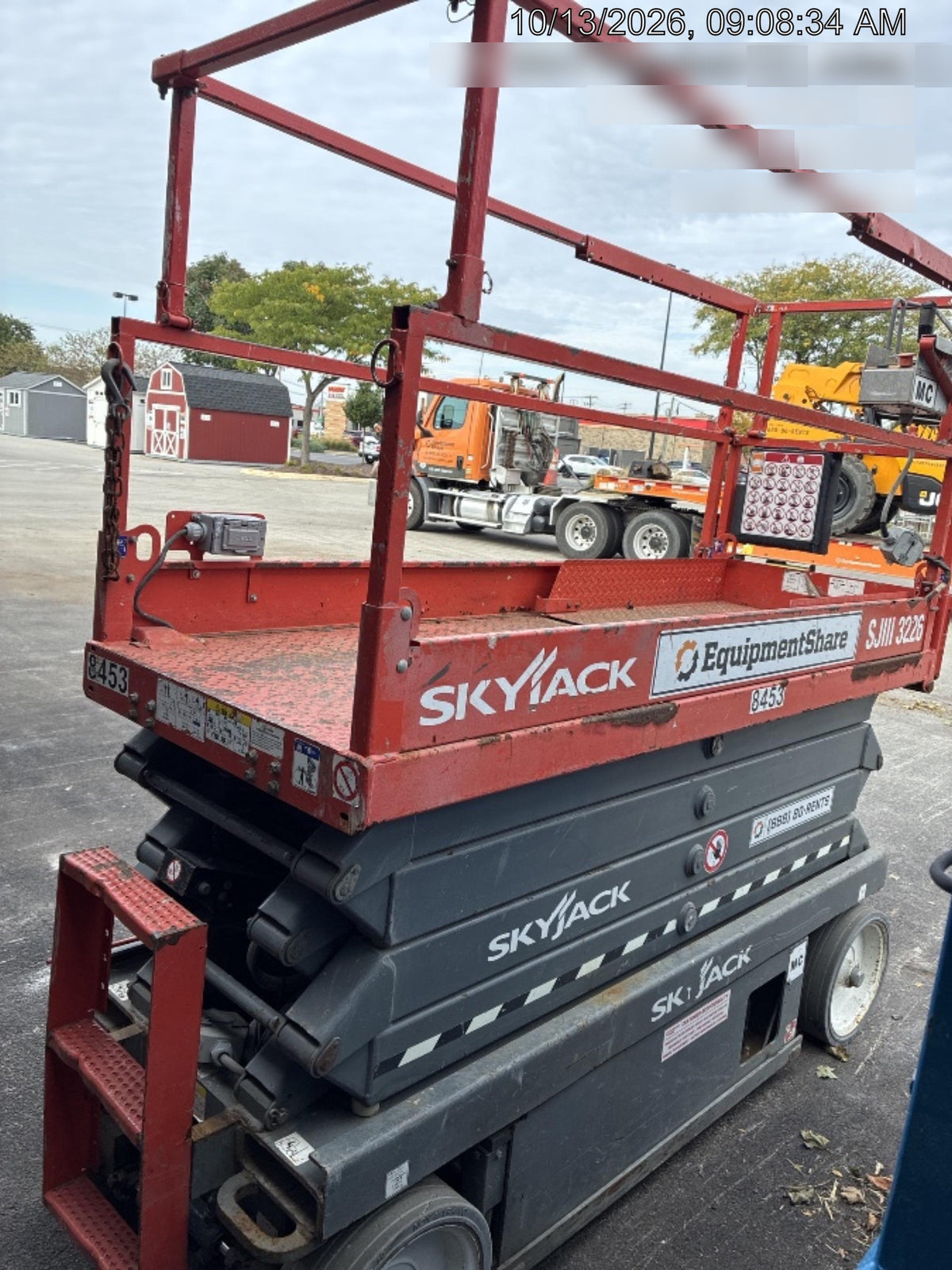 2018 Skyjack SJIII-3226 Skyjack SJIII3226 Scissor Lift w/Trojan Batteries