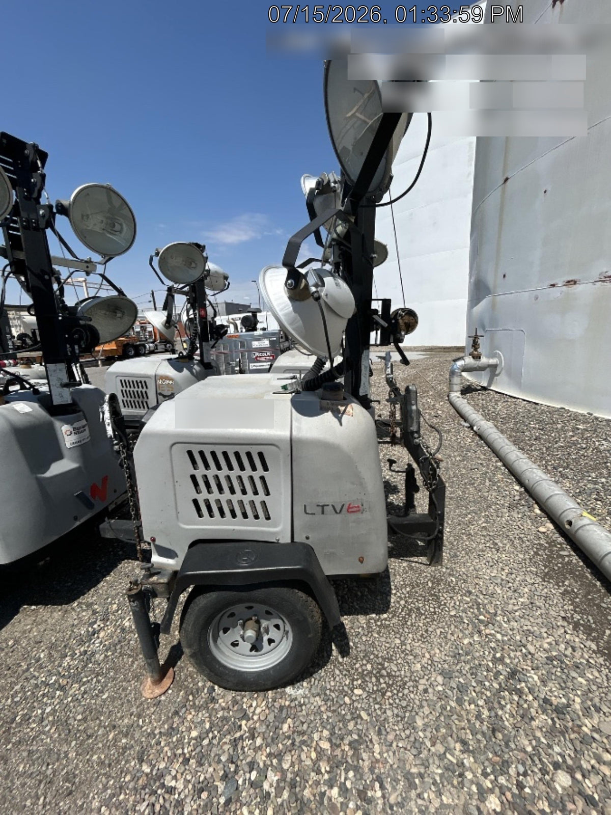Wacker Neuson LTV6K-MH Wacker Neuson LTV6K Towable Light Tower