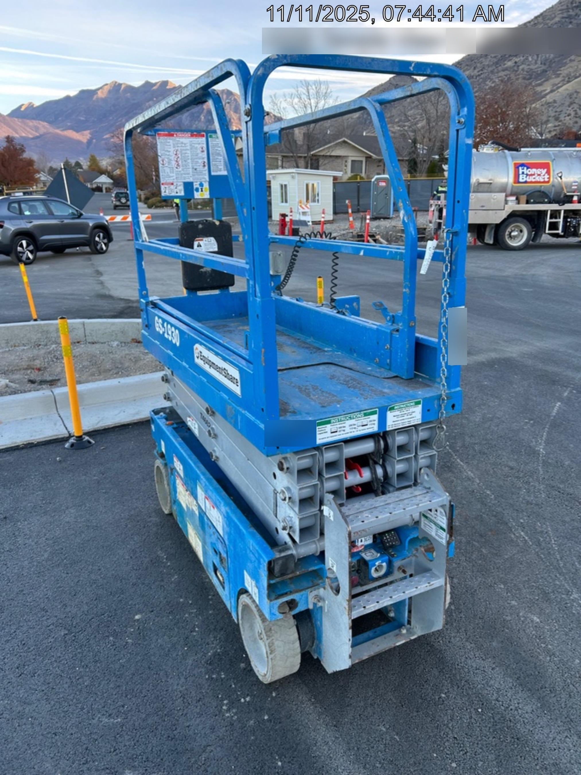 2020 Genie GS-1930 Fixed rails with chain entry gate - Pre A92.20