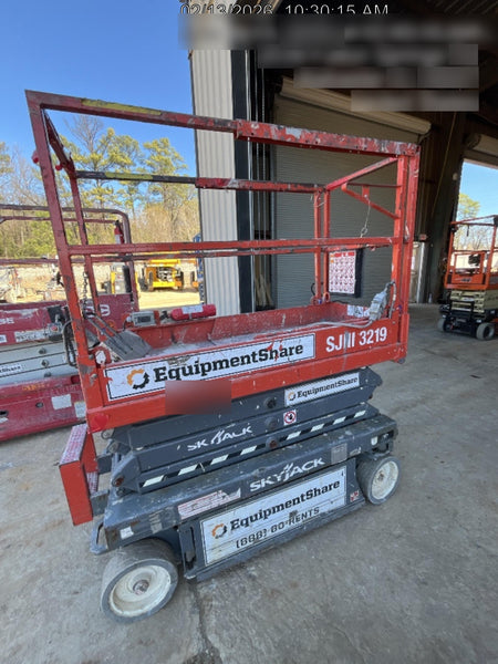 2019 Skyjack SJIII-3219 Standard Options, Trojan Batteries