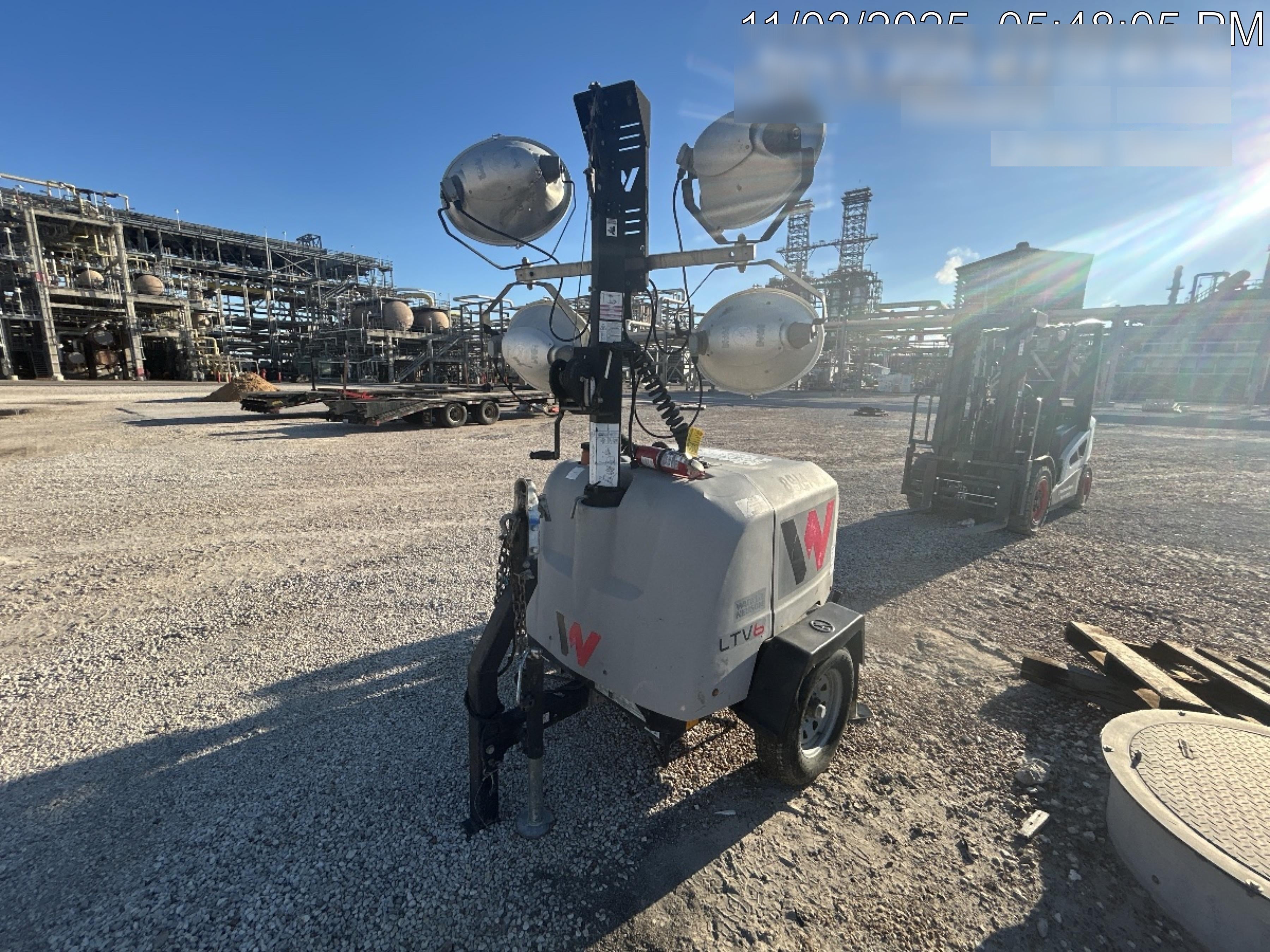 2018 Wacker Neuson LTV6L-MH Wacker Neuson LTV6L Towable Light Tower