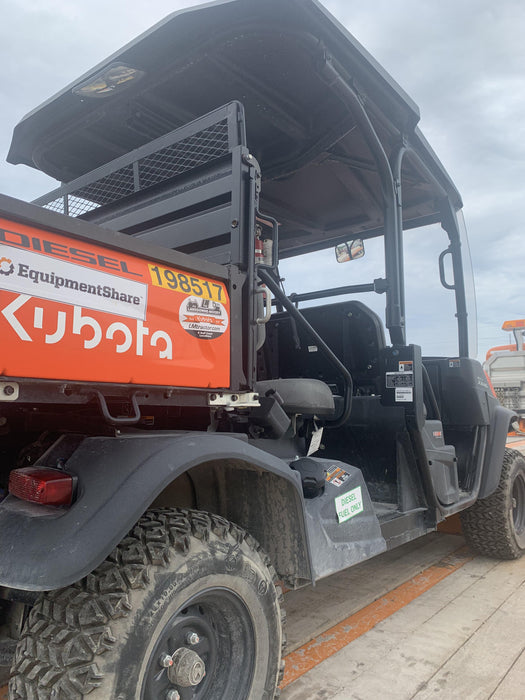 2022 Kubota RTV-X1140W-H Plastic Canopy, Windshield Acrylic Clear, LED Strobe Light, Wire Harness Kit, Back up Alarm