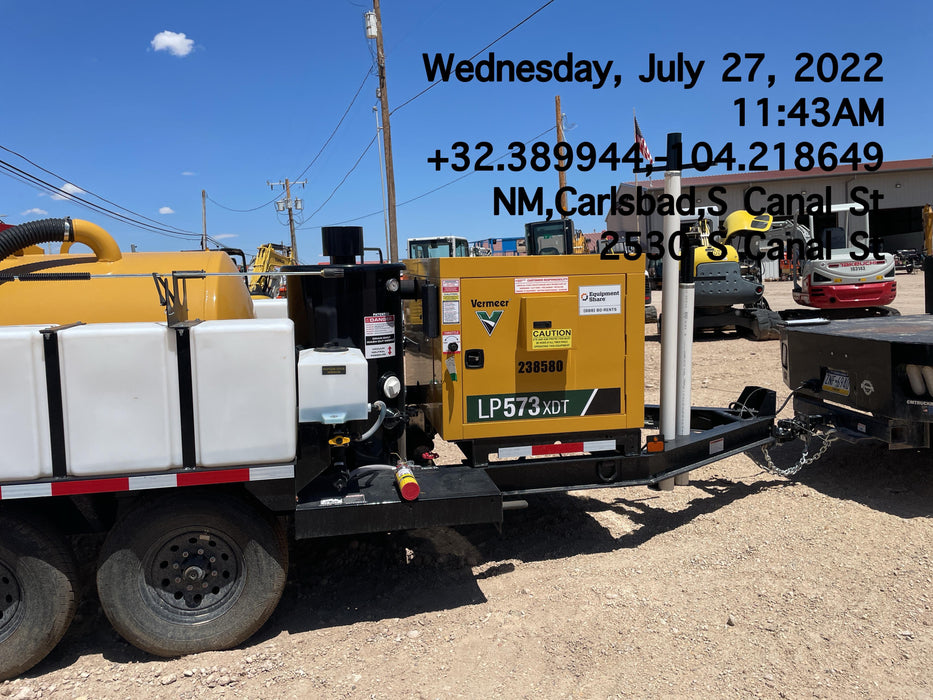 2022 Vac-Tron LP573XDT T4 Koehler Diesel Engine, 500 Gallon Debris Tank, x2 100 Gallon Water Tanks