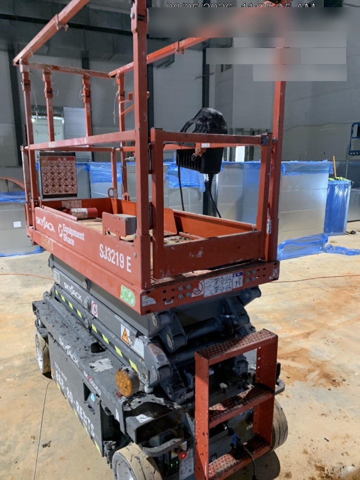 2024 Skyjack SJ3219 Electric Drive, Sld NM Tires, DBcns, RFRails, Power to Platform, T3 + Access Control