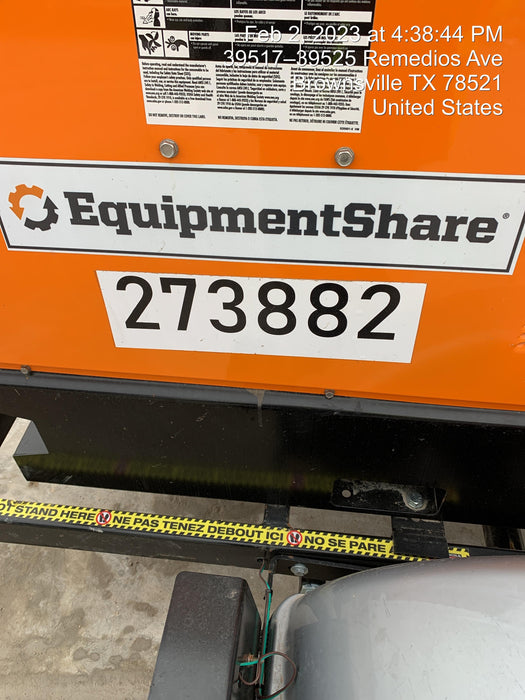 2022 Lincoln Electric Vantage 549X Crosslink Technology, Trailer Mounted, ES Decals, T3